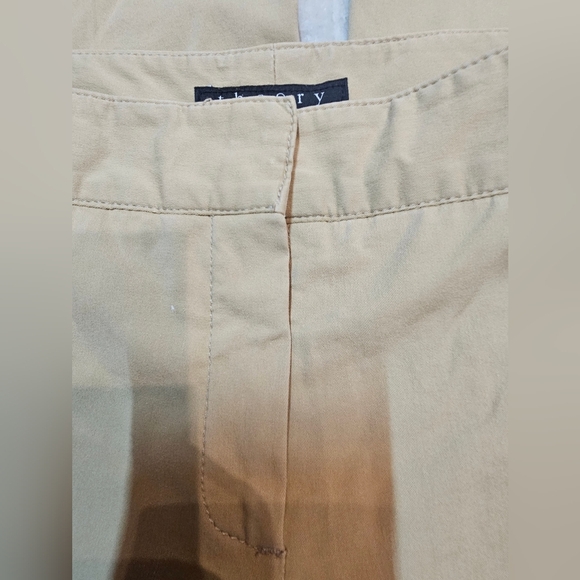 Theory Women’s Beige Khaki Dress Pants Size 4 - Picture 2 of 6